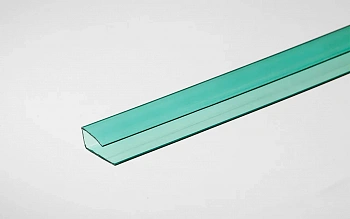 Профиль торцевой 8мм зеленый 2,1м