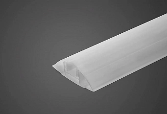 Профиль соединительный разъёмный крышка 6-16 белый 6м