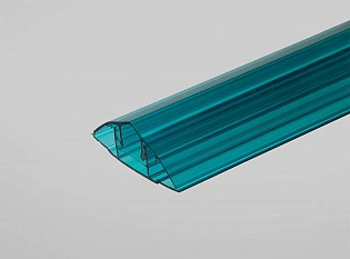 Профиль соединительный разъёмный крышка 6-16 бирюзовый 6м